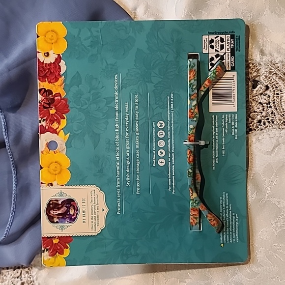 ⭐The Pioneer Woman Blue Light Screen Protection Glasses Protective Case Included - Picture 8 of 13